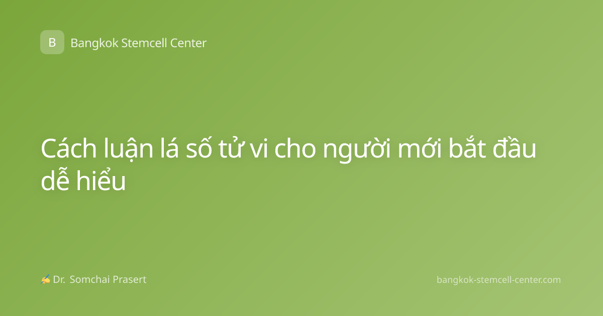 Cách luận lá số tử vi cho người mới bắt đầu dễ hiểu