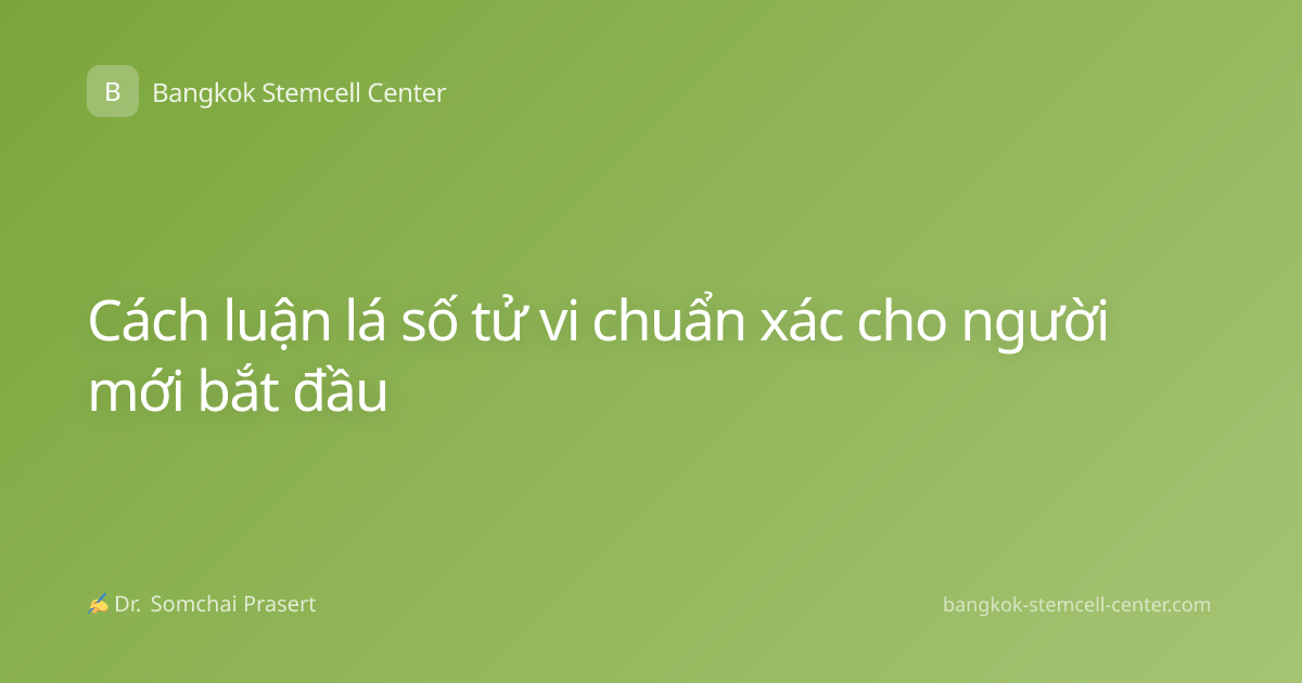Cách luận lá số tử vi chuẩn xác cho người mới bắt đầu