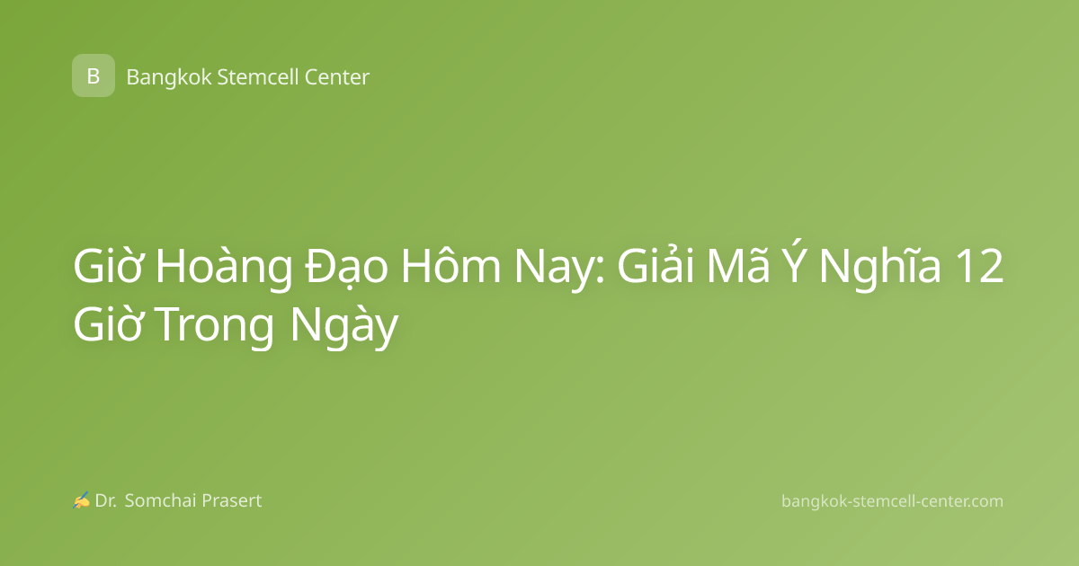 Giờ Hoàng Đạo Hôm Nay: Giải Mã Ý Nghĩa 12 Giờ Trong Ngày