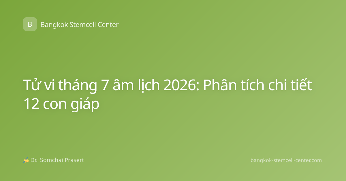 Tử vi tháng 7 âm lịch 2026: Phân tích chi tiết 12 con giáp