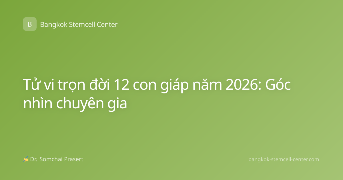 Tử vi trọn đời 12 con giáp năm 2026: Góc nhìn chuyên gia