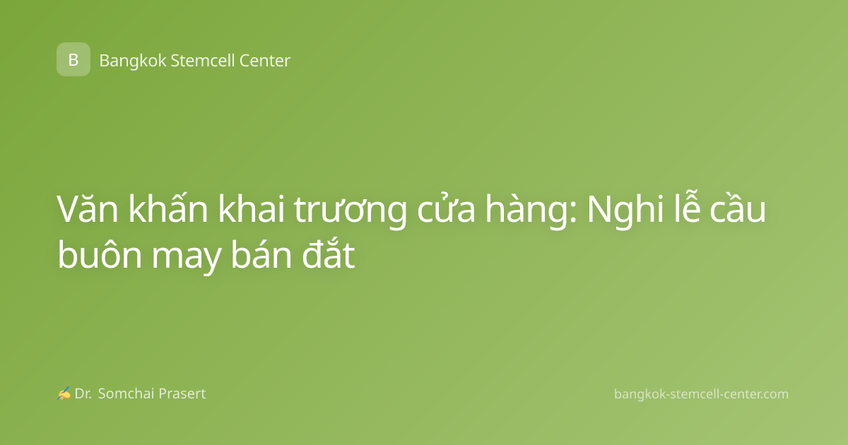 Văn khấn khai trương cửa hàng: Nghi lễ cầu buôn may bán đắt
